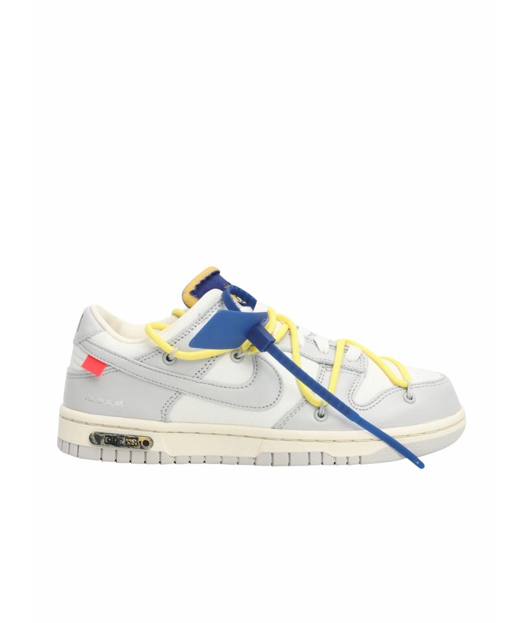 NIKE X OFF-WHITE Серые кеды, фото 8