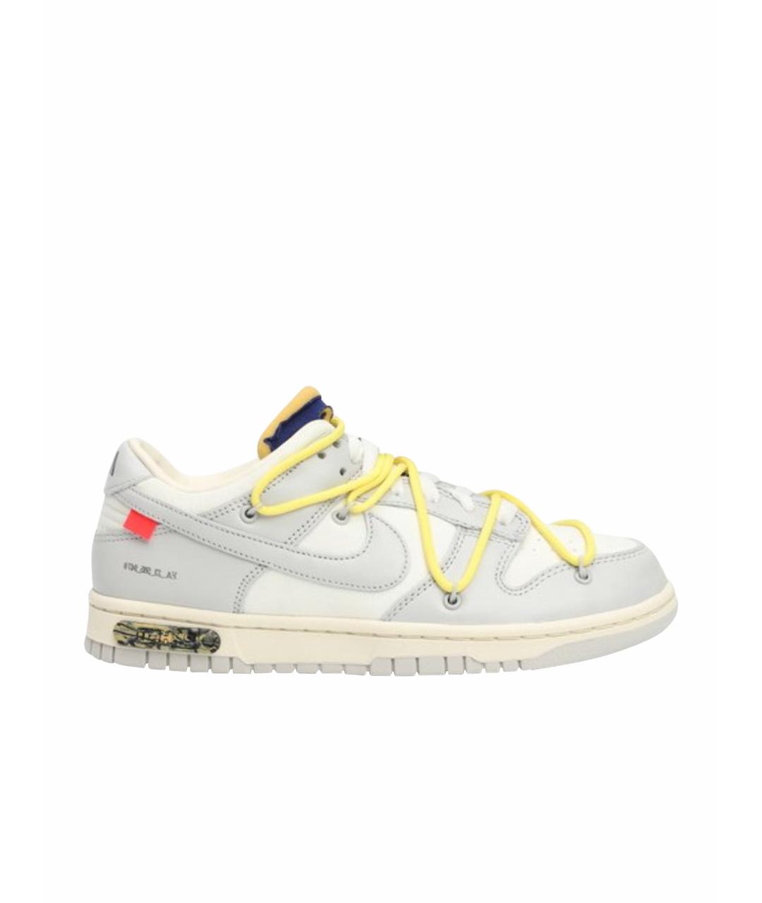 NIKE X OFF-WHITE Серые кеды, фото 1