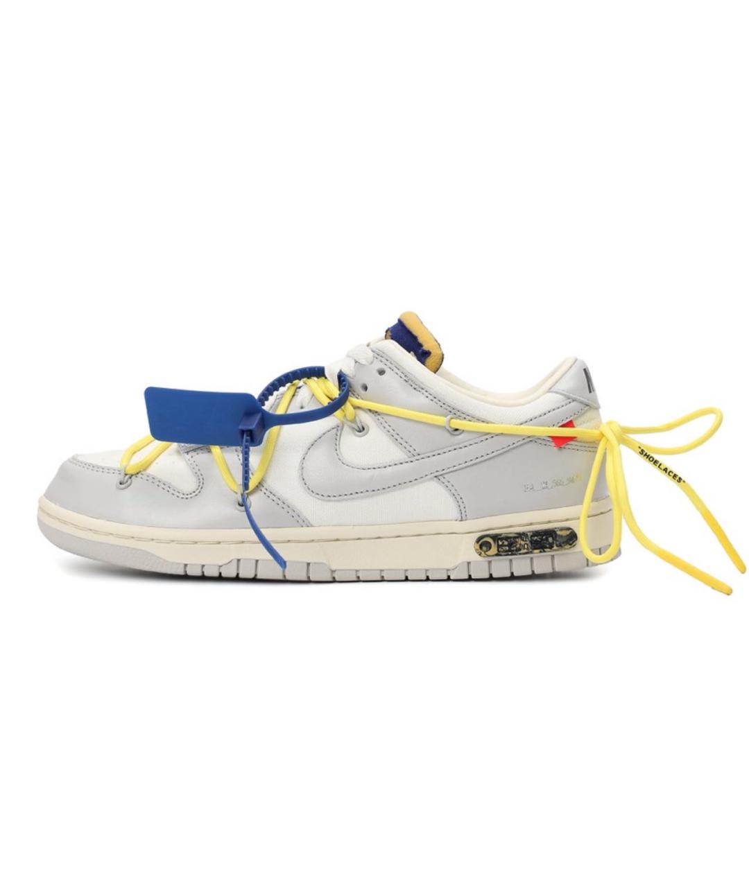 NIKE X OFF-WHITE Серые кеды, фото 9