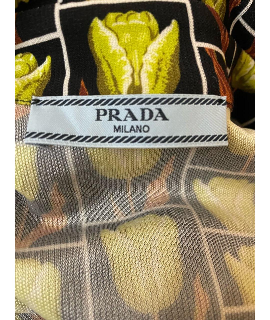 PRADA Мульти вискозная блузы, фото 7