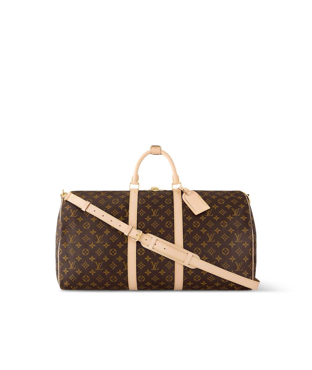 LOUIS VUITTON Коричневая дорожная/спортивная сумка, фото 1