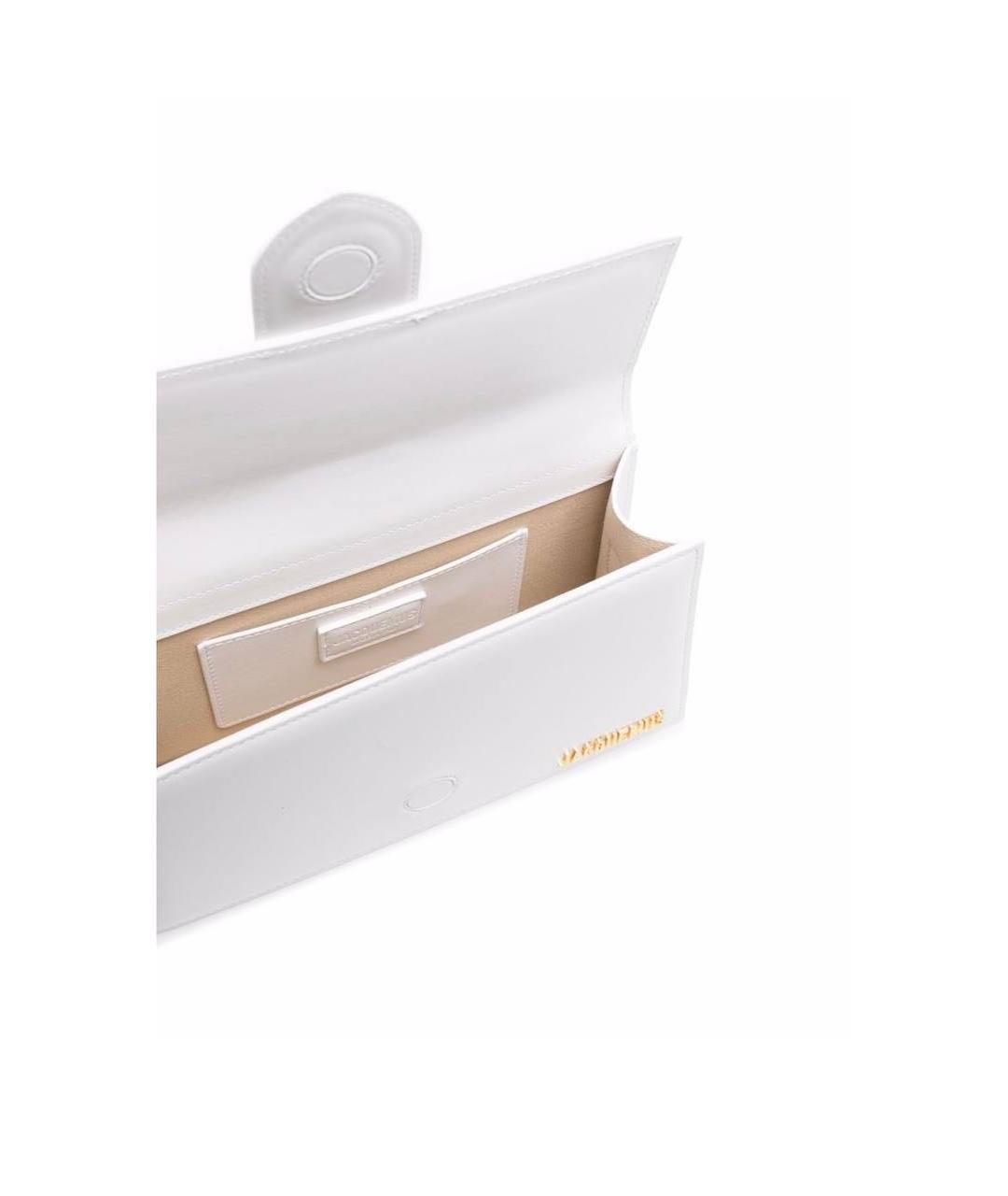 JACQUEMUS Белая сумка через плечо, фото 2