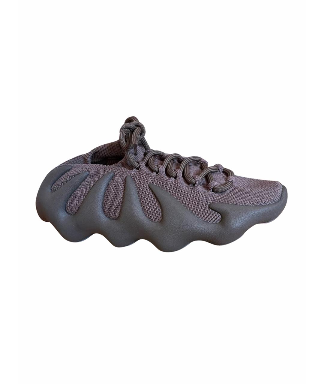 ADIDAS YEEZY Серые текстильные кроссовки, фото 1