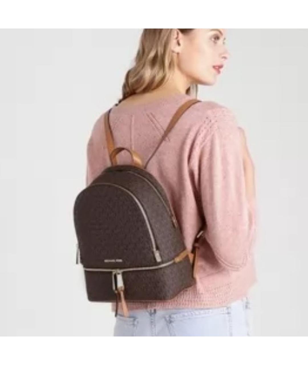 MICHAEL KORS Коричневая сумка тоут, фото 4