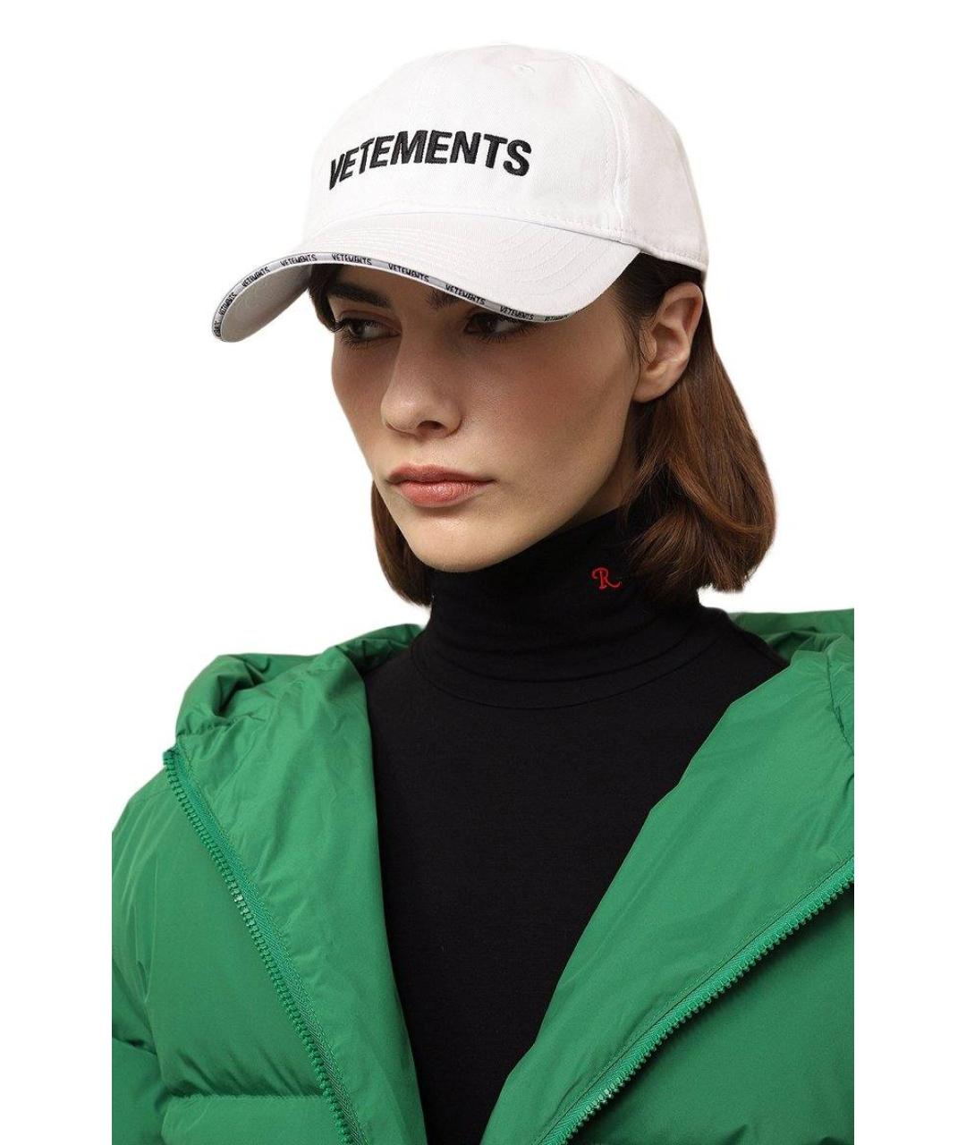 VETEMENTS Белая кепка/бейсболка, фото 7