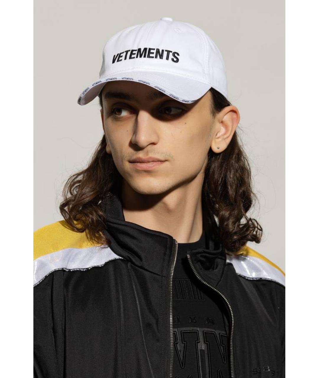 VETEMENTS Белая кепка/бейсболка, фото 6