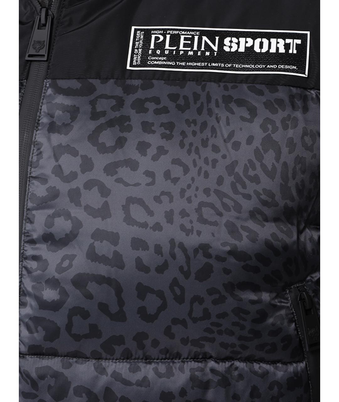 PLEIN SPORT Серый жилет, фото 5