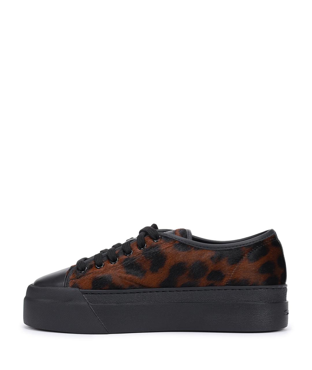 SANTONI Коричневые кеды, фото 3