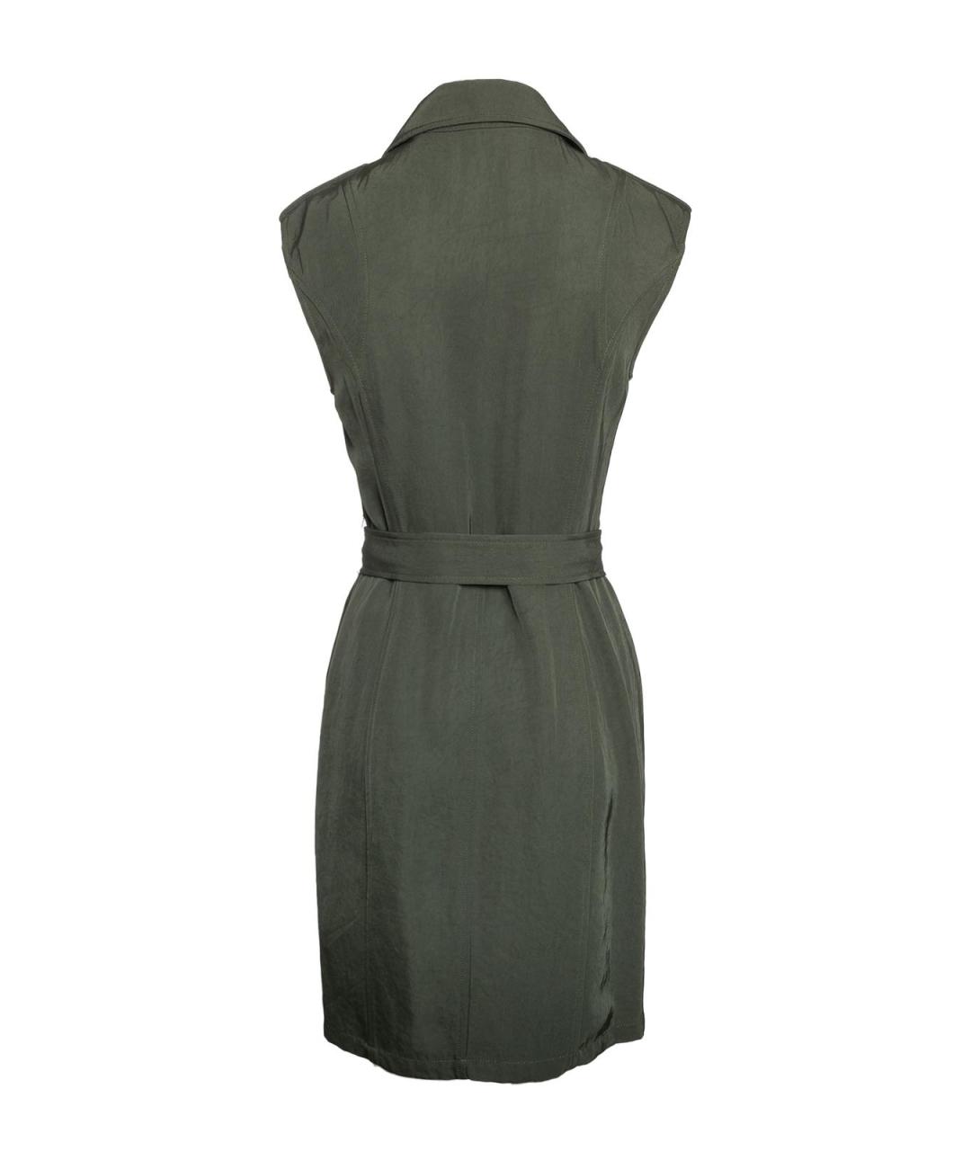 ALEXANDER WANG Зеленые вискозное повседневное платье, фото 2