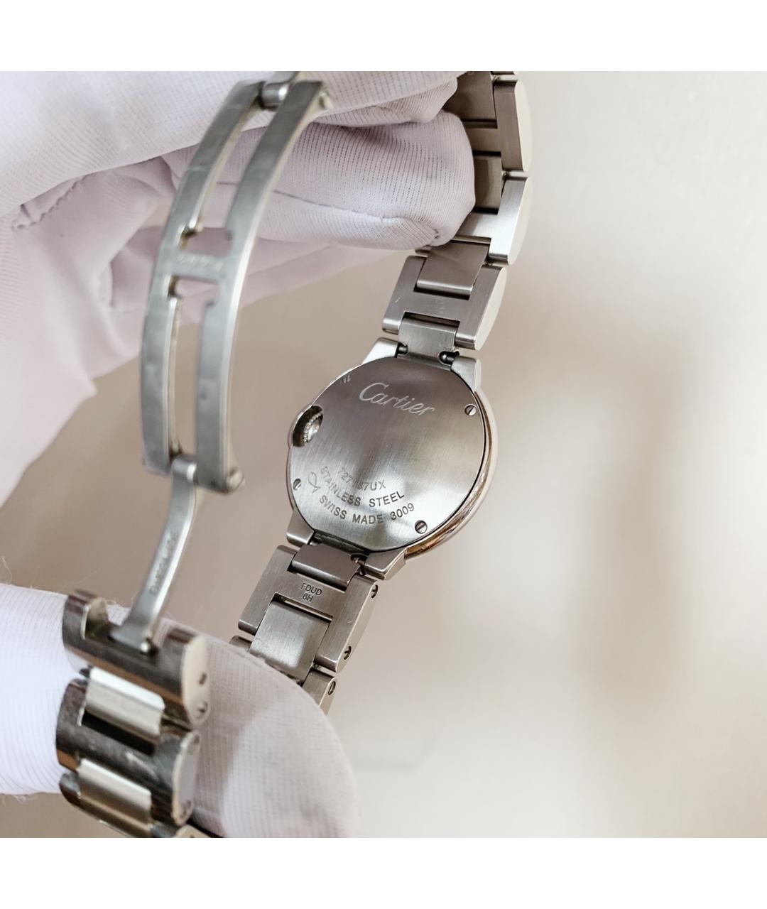 CARTIER Серебряные металлические часы, фото 4