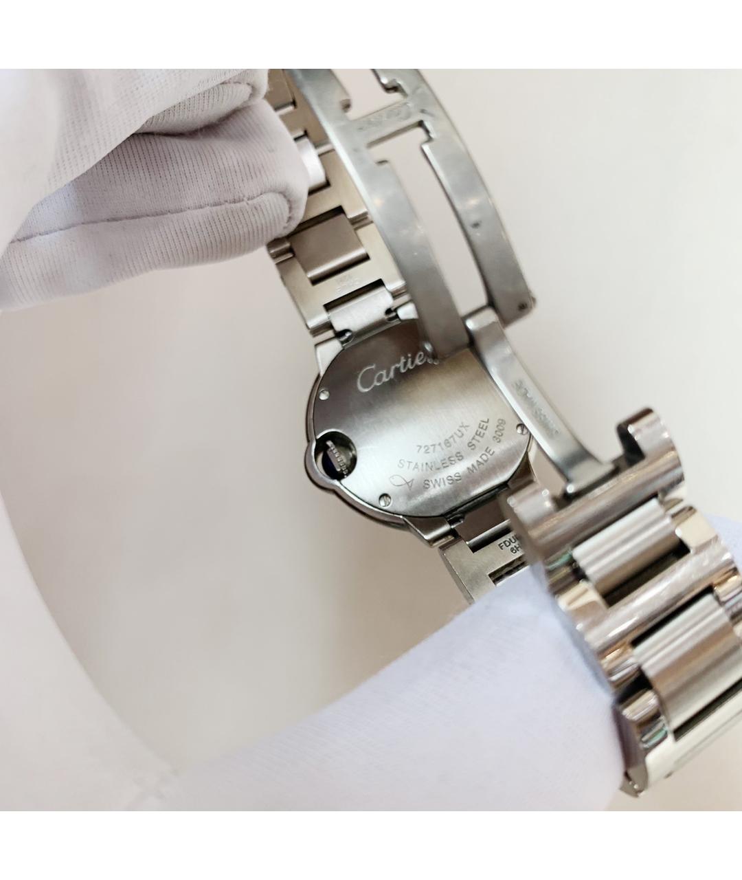 CARTIER Серебряные металлические часы, фото 5