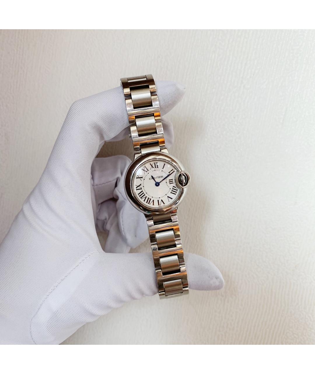 CARTIER Серебряные металлические часы, фото 8