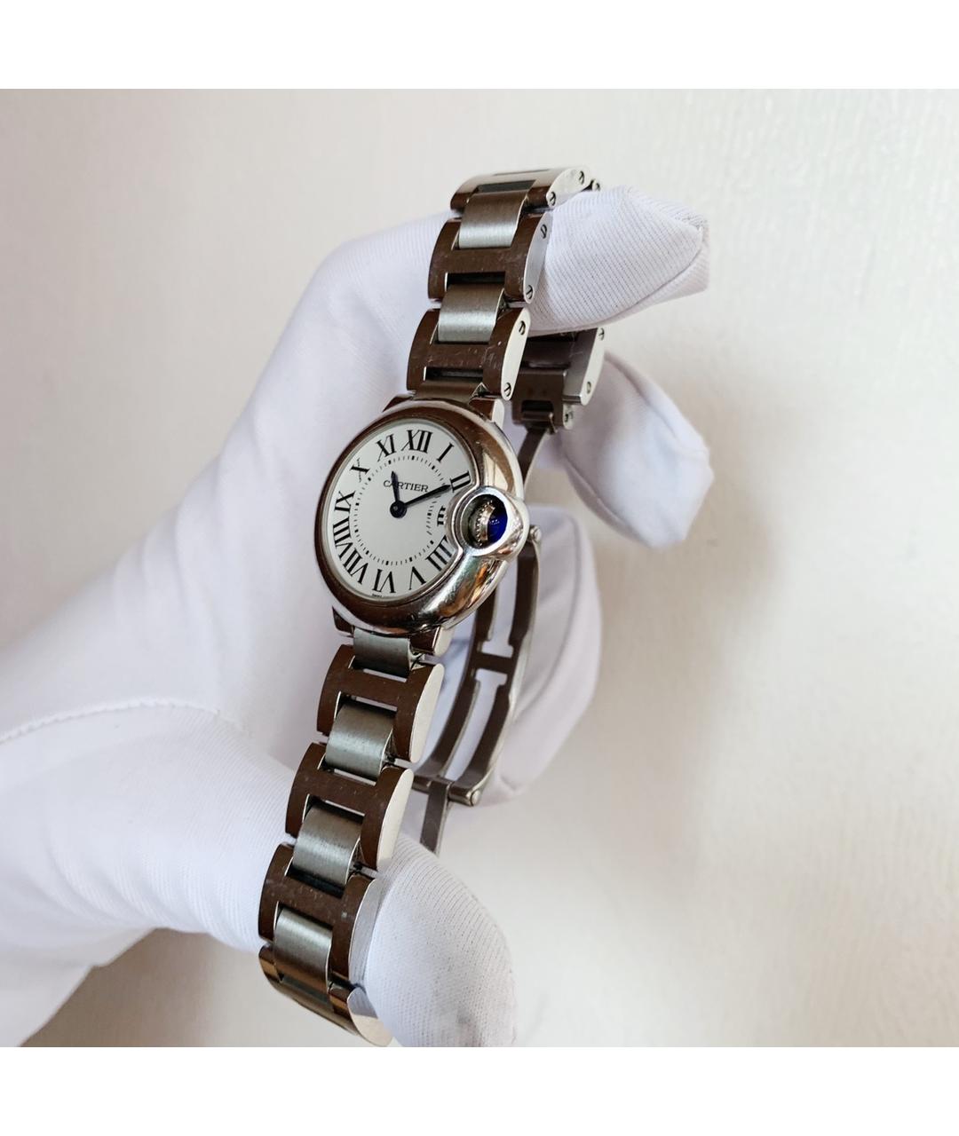 CARTIER Серебряные металлические часы, фото 3