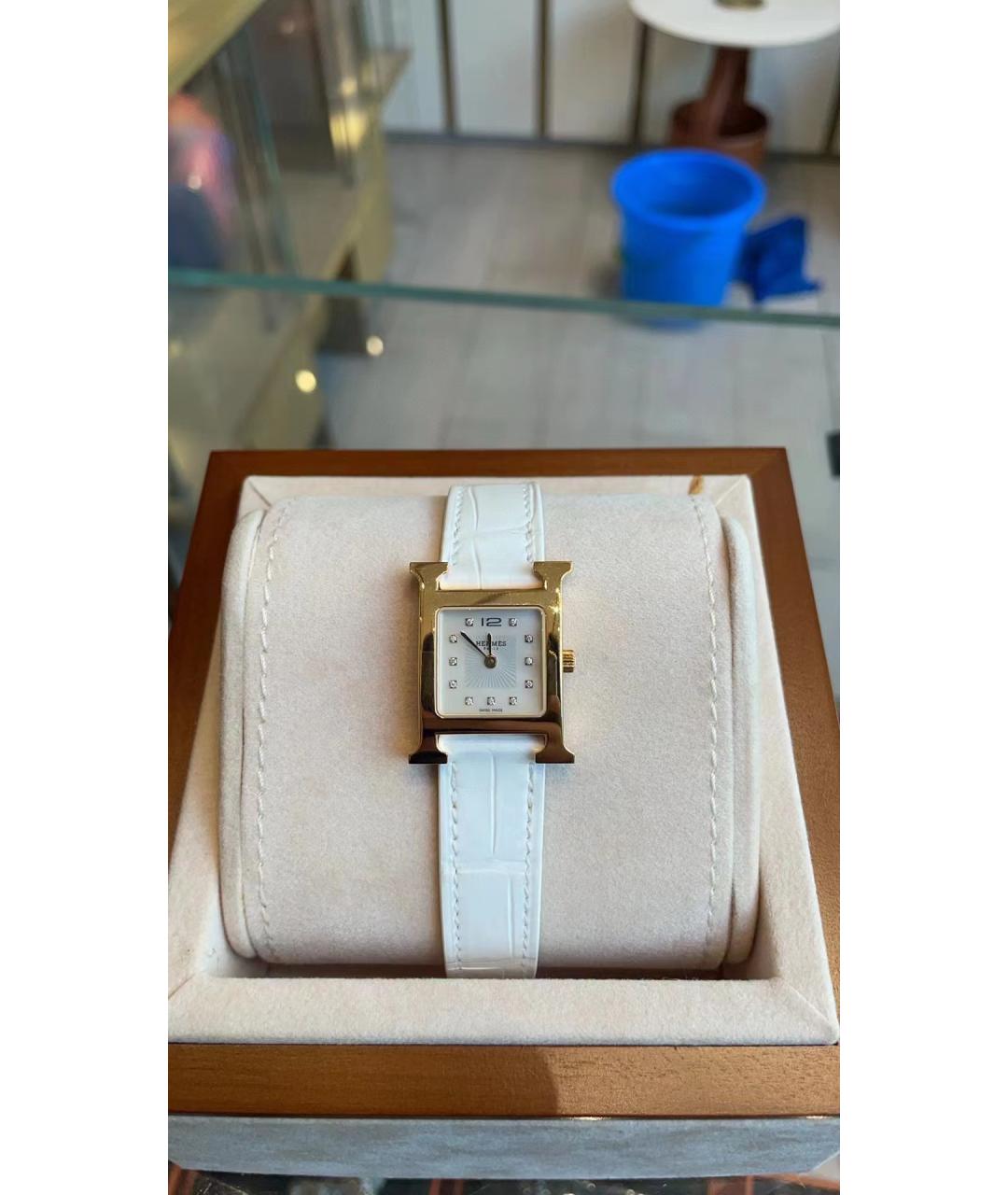 HERMES Золотые часы, фото 2