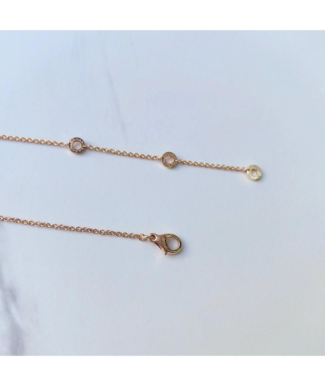 BVLGARI Золотое колье из розового золота, фото 6