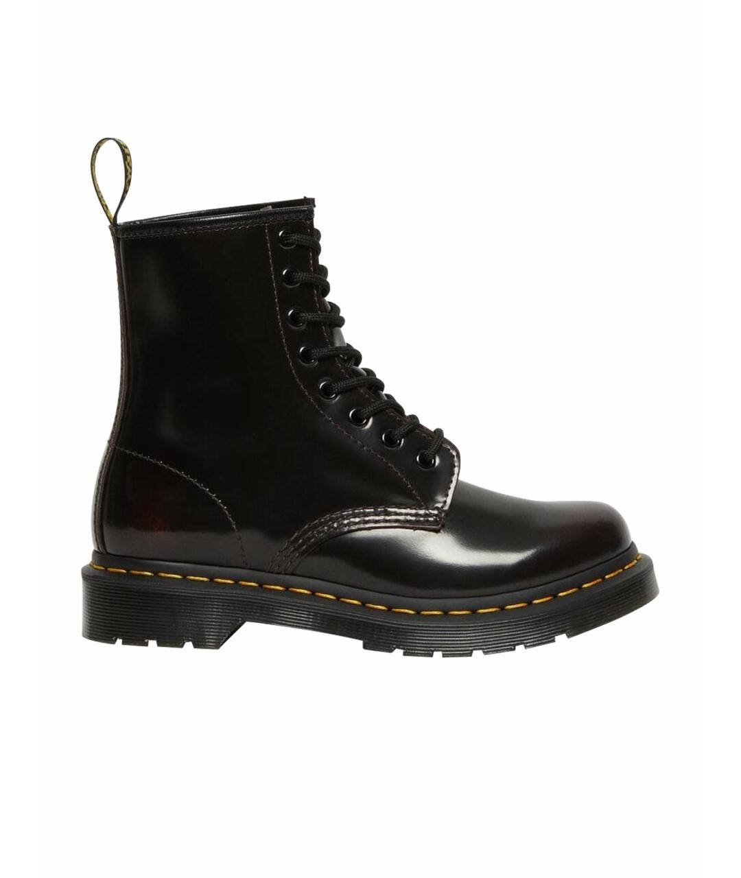 DR. MARTENS Бордовые кожаные ботинки, фото 1