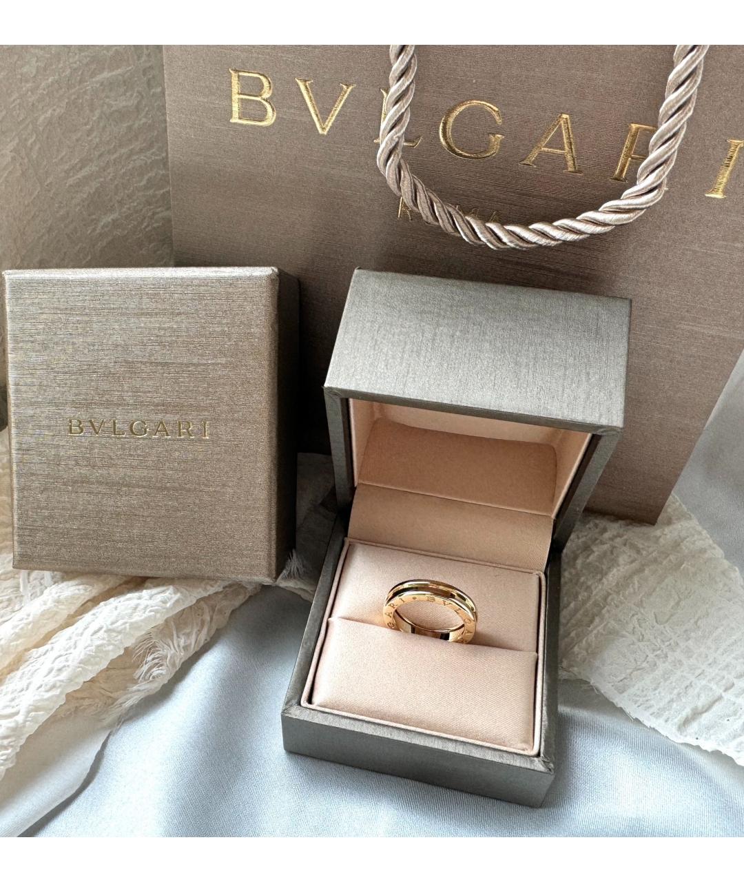 BVLGARI Золотое кольцо из желтого золота, фото 3