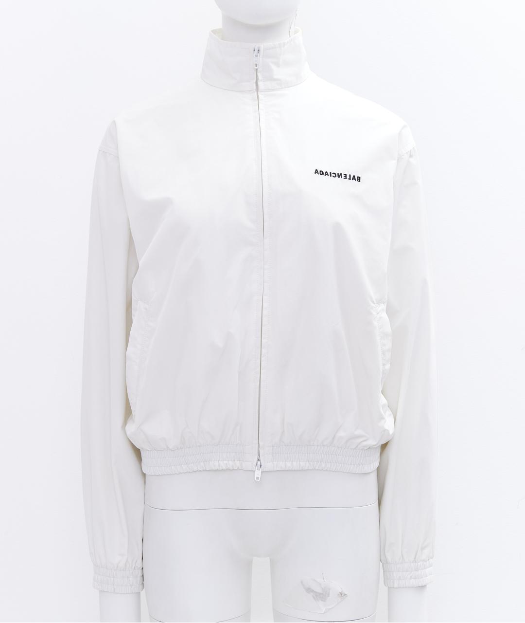 BALENCIAGA Белая хлопковая куртка, фото 5