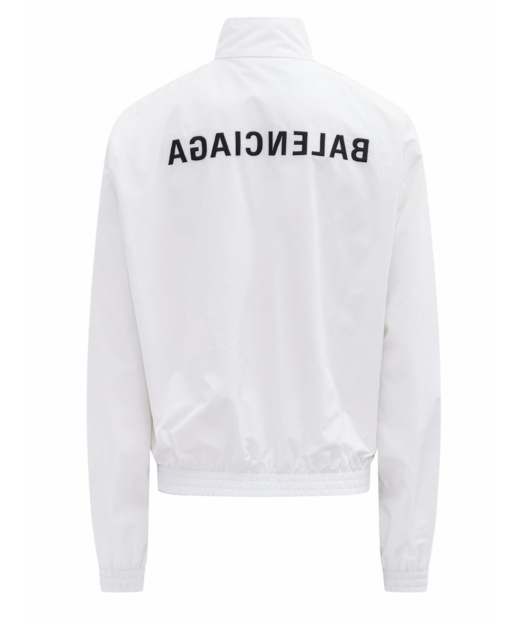 BALENCIAGA Белая хлопковая куртка, фото 7