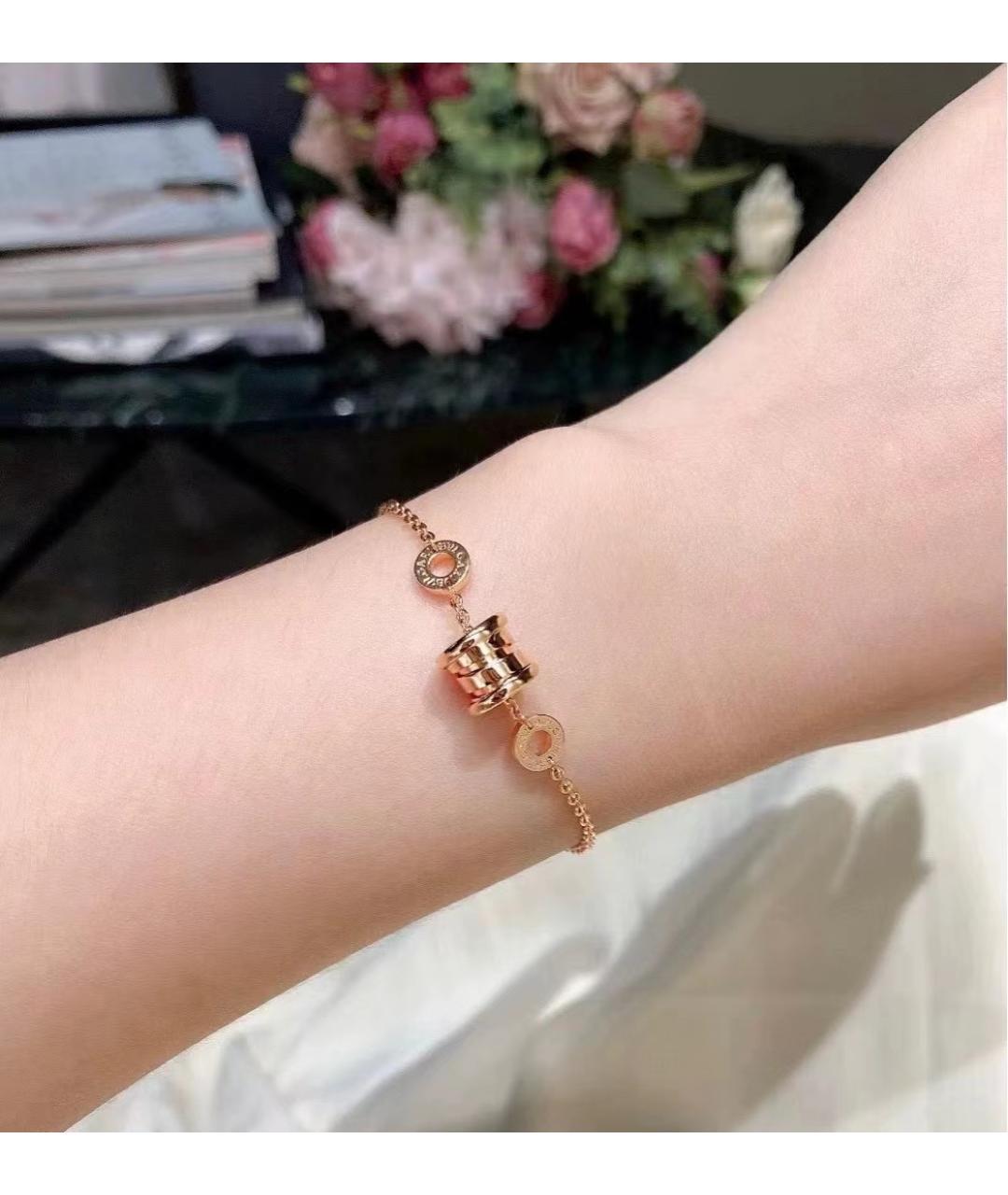 BVLGARI Золотой браслет из розового золота, фото 8