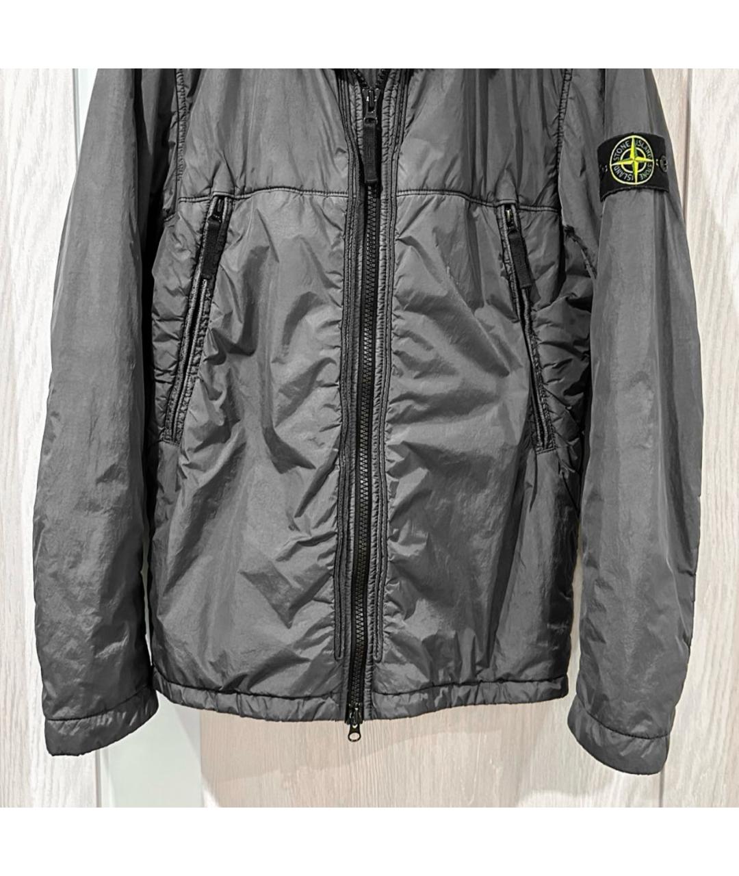 STONE ISLAND Антрацитовая куртка, фото 3