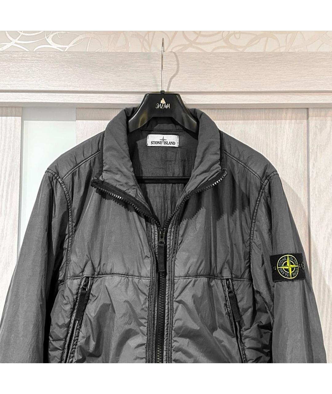 STONE ISLAND Антрацитовая куртка, фото 2