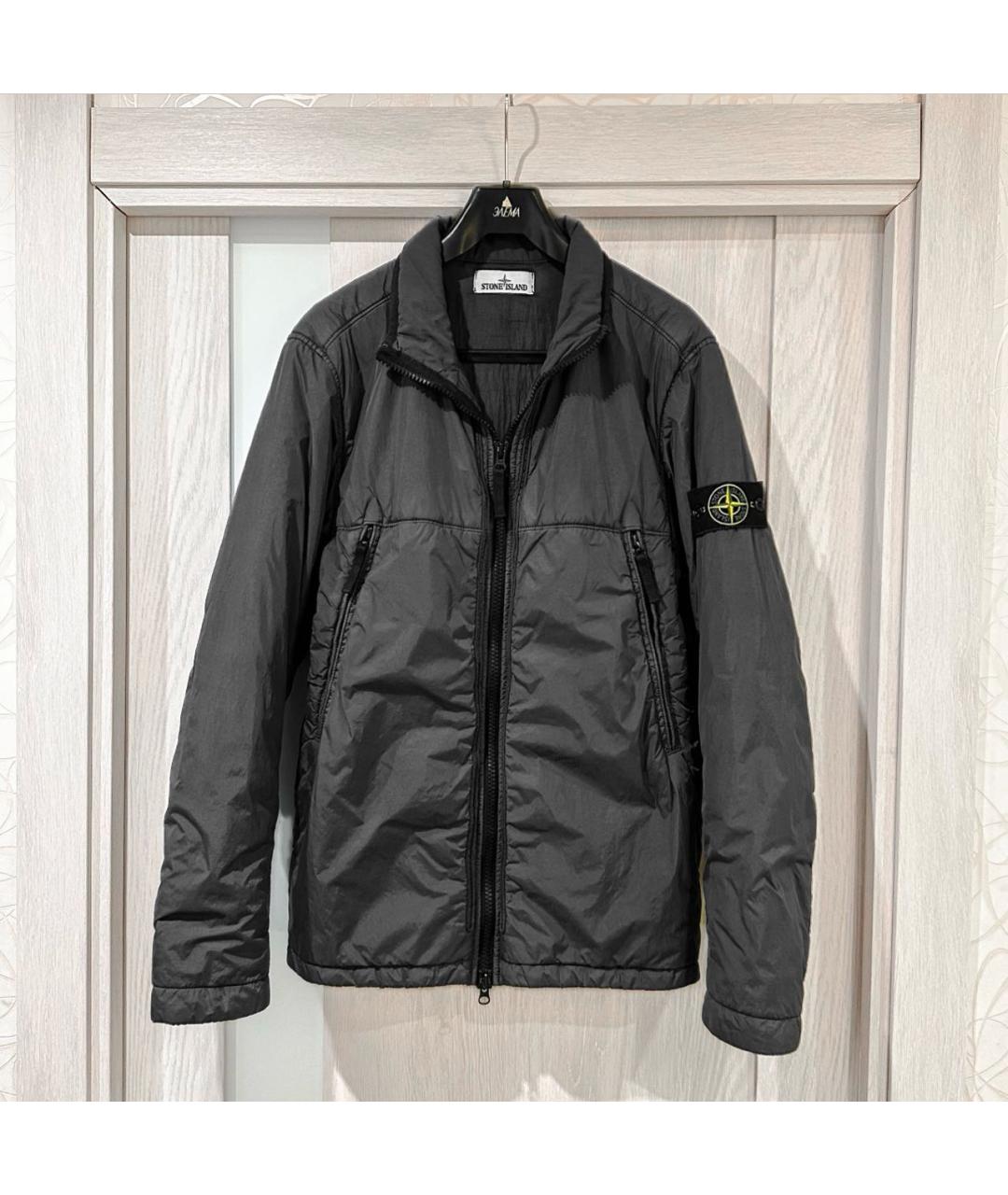 STONE ISLAND Антрацитовая куртка, фото 6