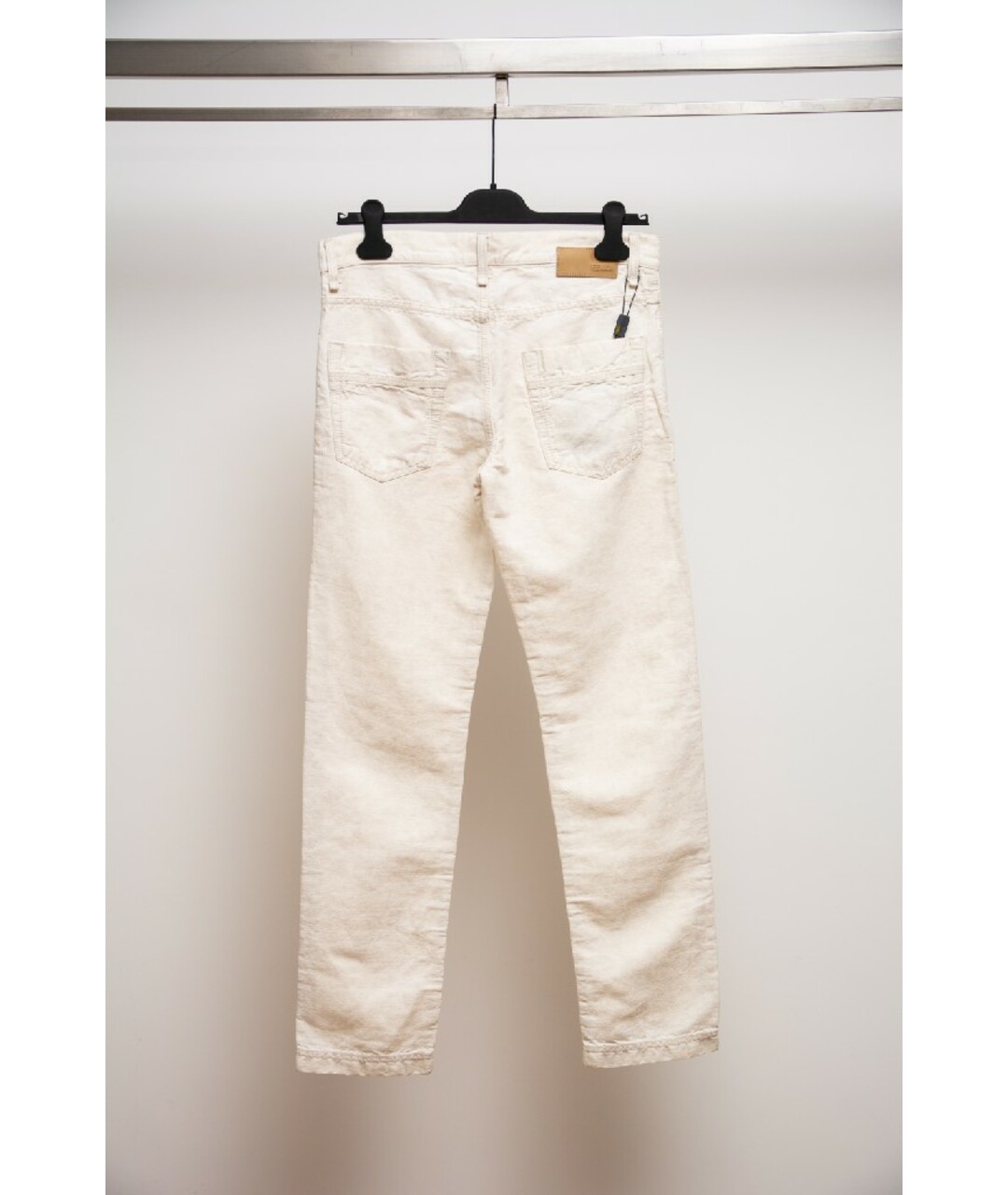 FENDI Хлопковые прямые джинсы, фото 2