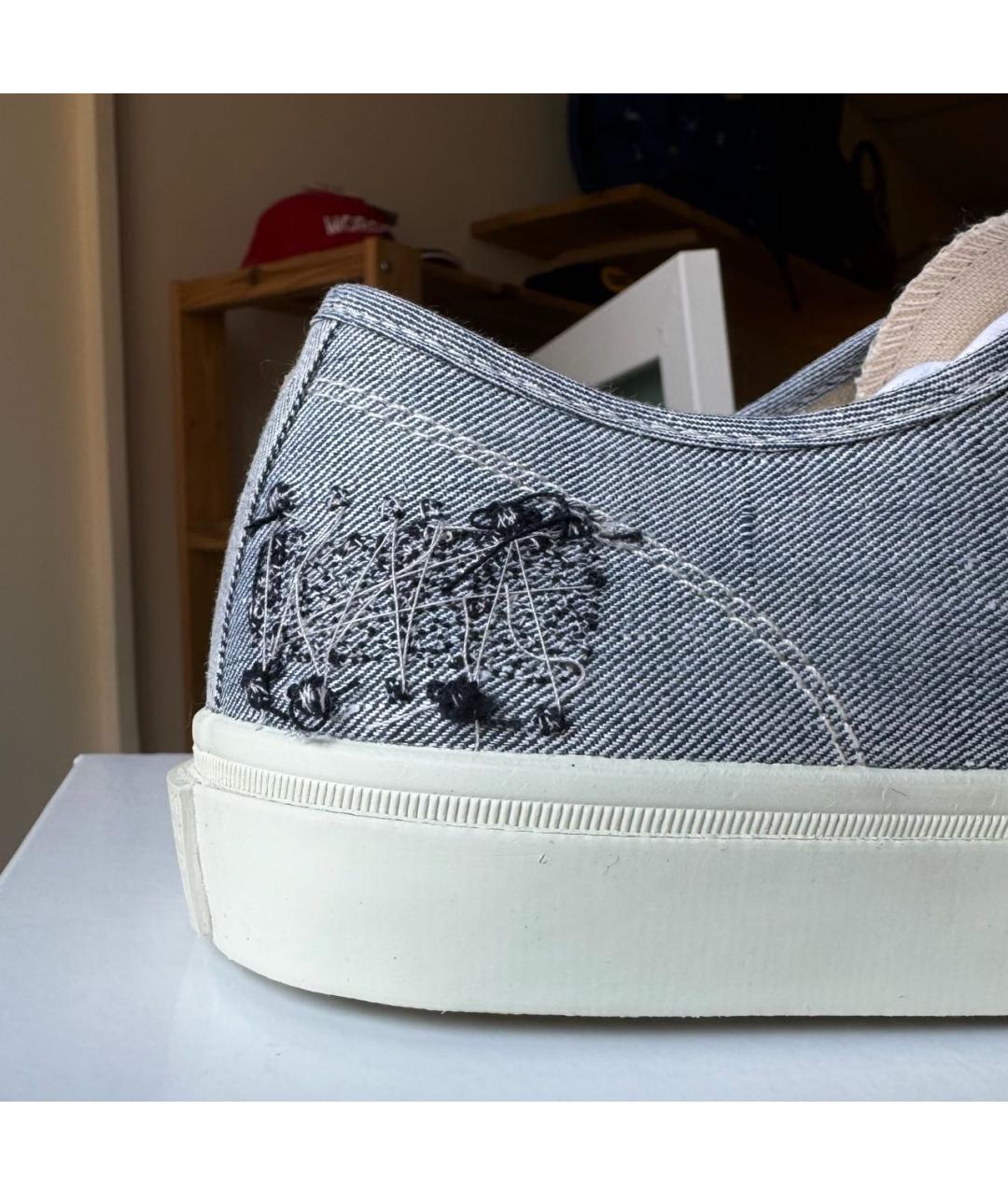 MAISON MARGIELA Текстильные кеды, фото 7