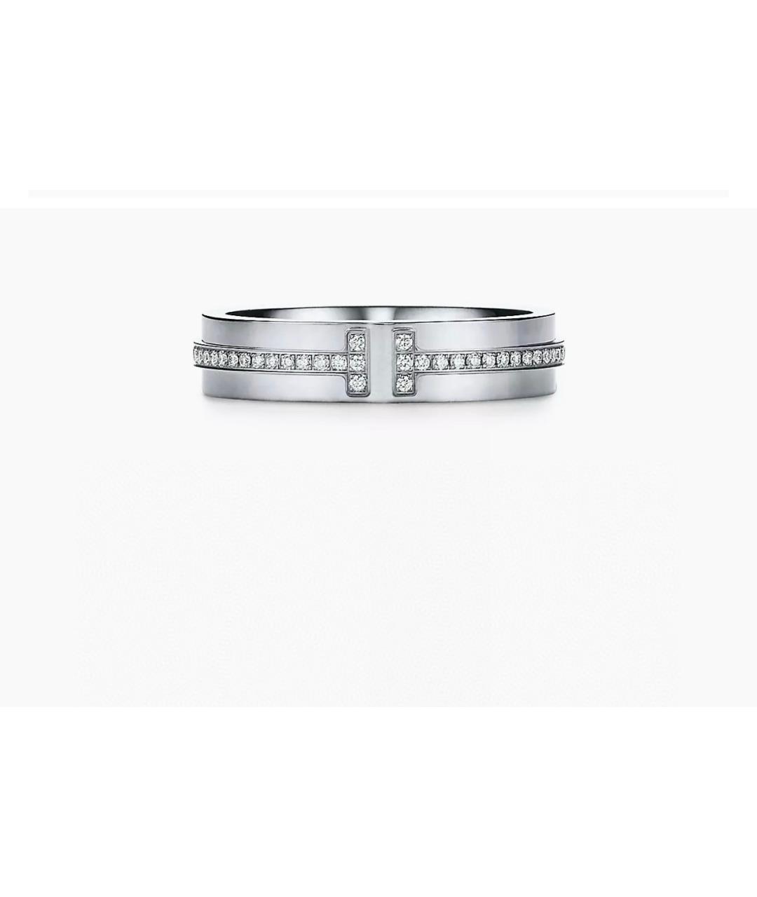 TIFFANY&CO Белое кольцо из белого золота, фото 3