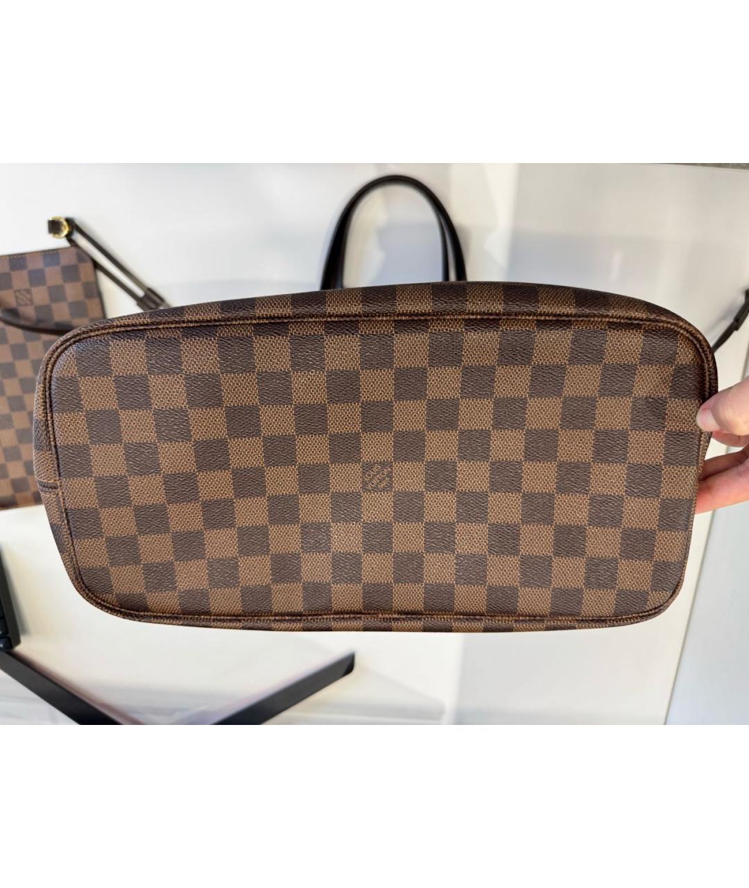 LOUIS VUITTON Коричневая сумка тоут, фото 6