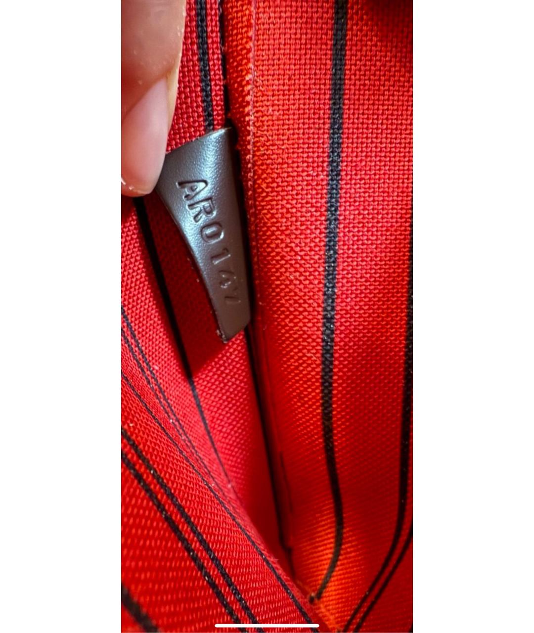 LOUIS VUITTON Коричневая сумка тоут, фото 5