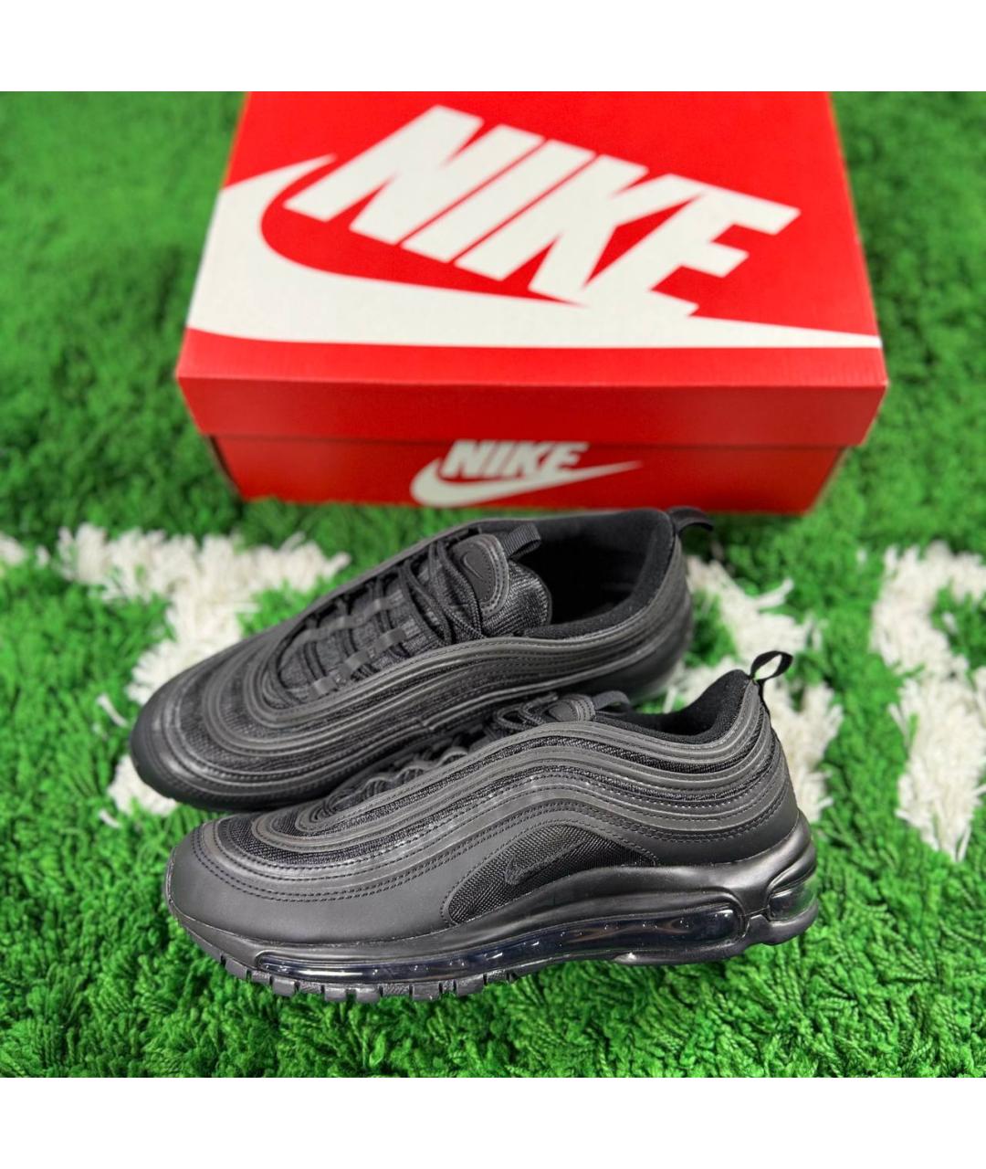 NIKE Черные низкие кроссовки / кеды, фото 6