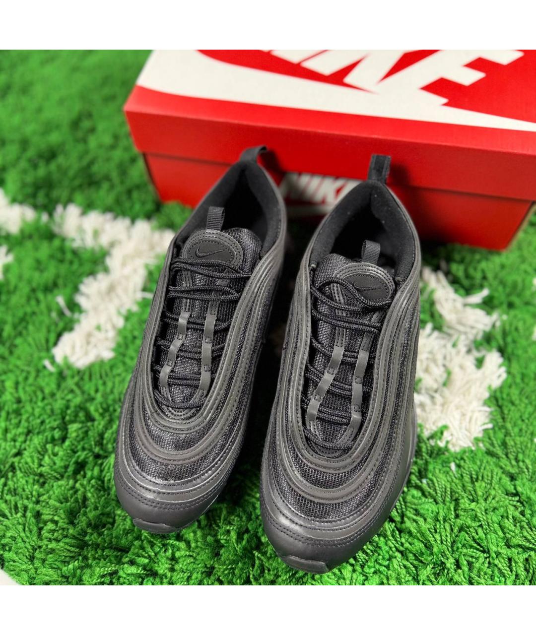 NIKE Черные низкие кроссовки / кеды, фото 5