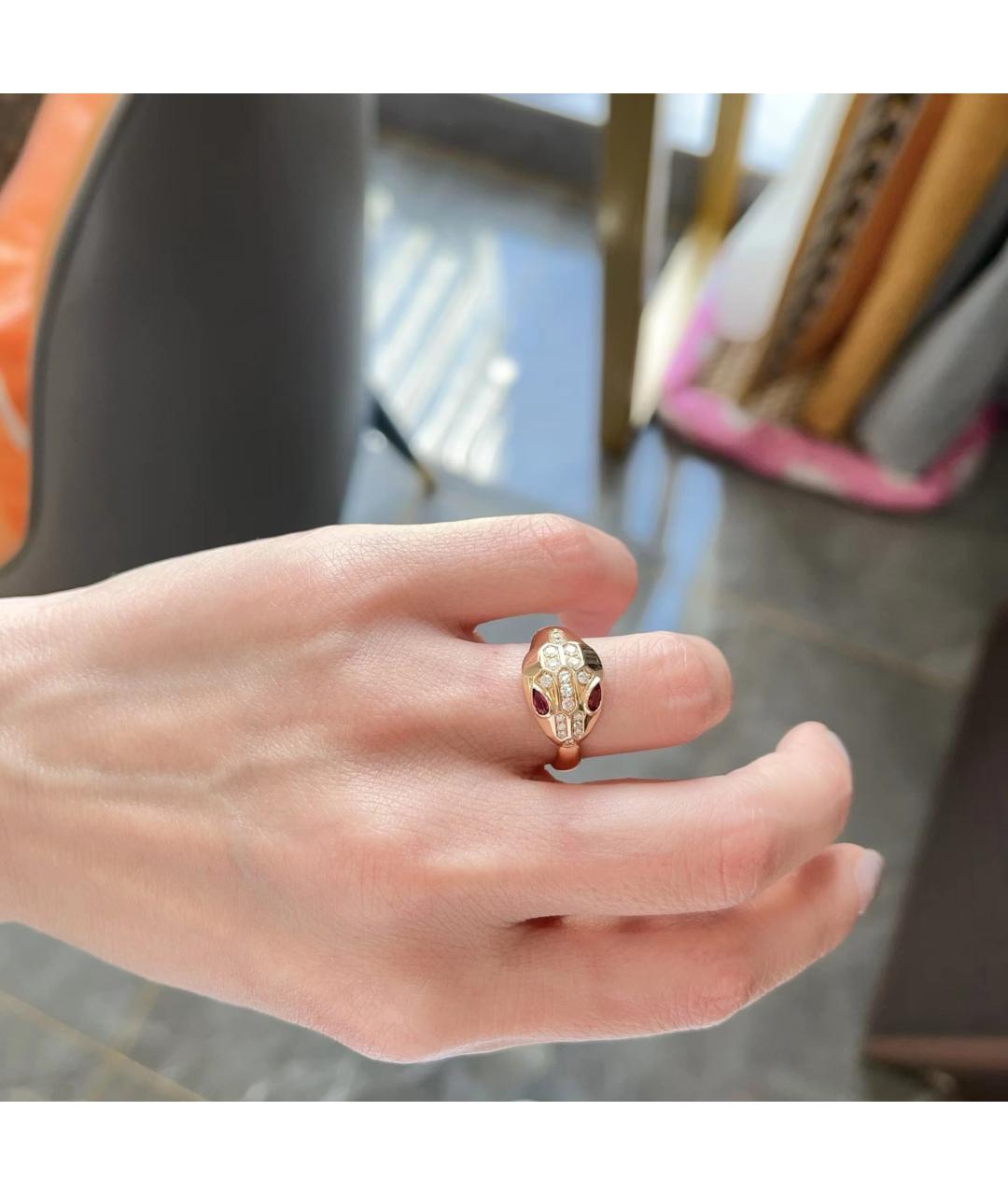 BVLGARI Кольцо из розового золота, фото 4