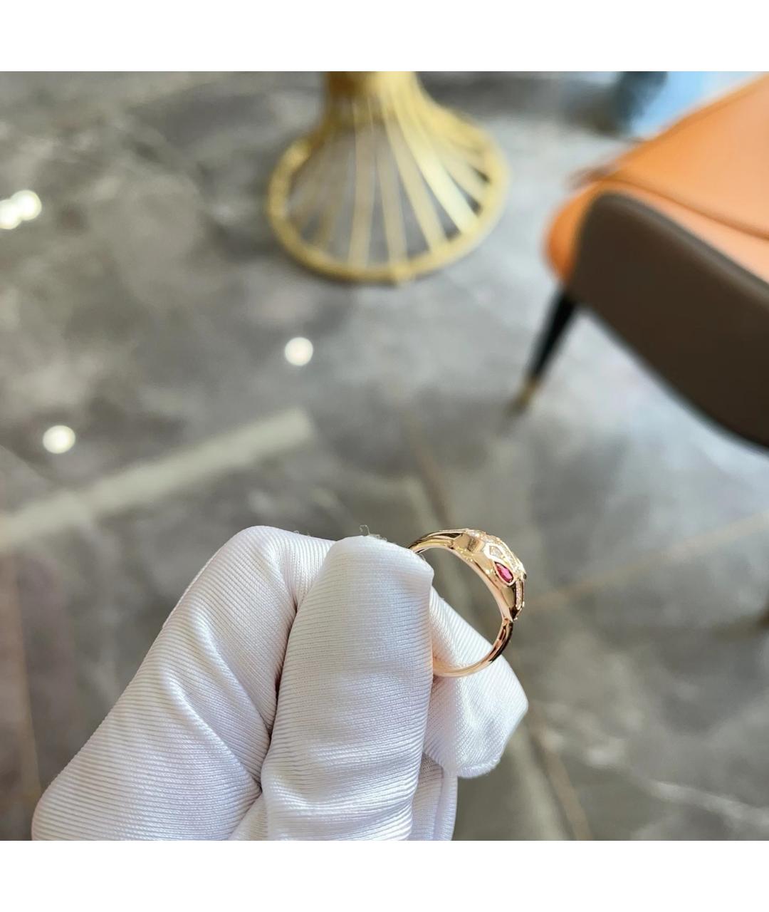 BVLGARI Кольцо из розового золота, фото 3