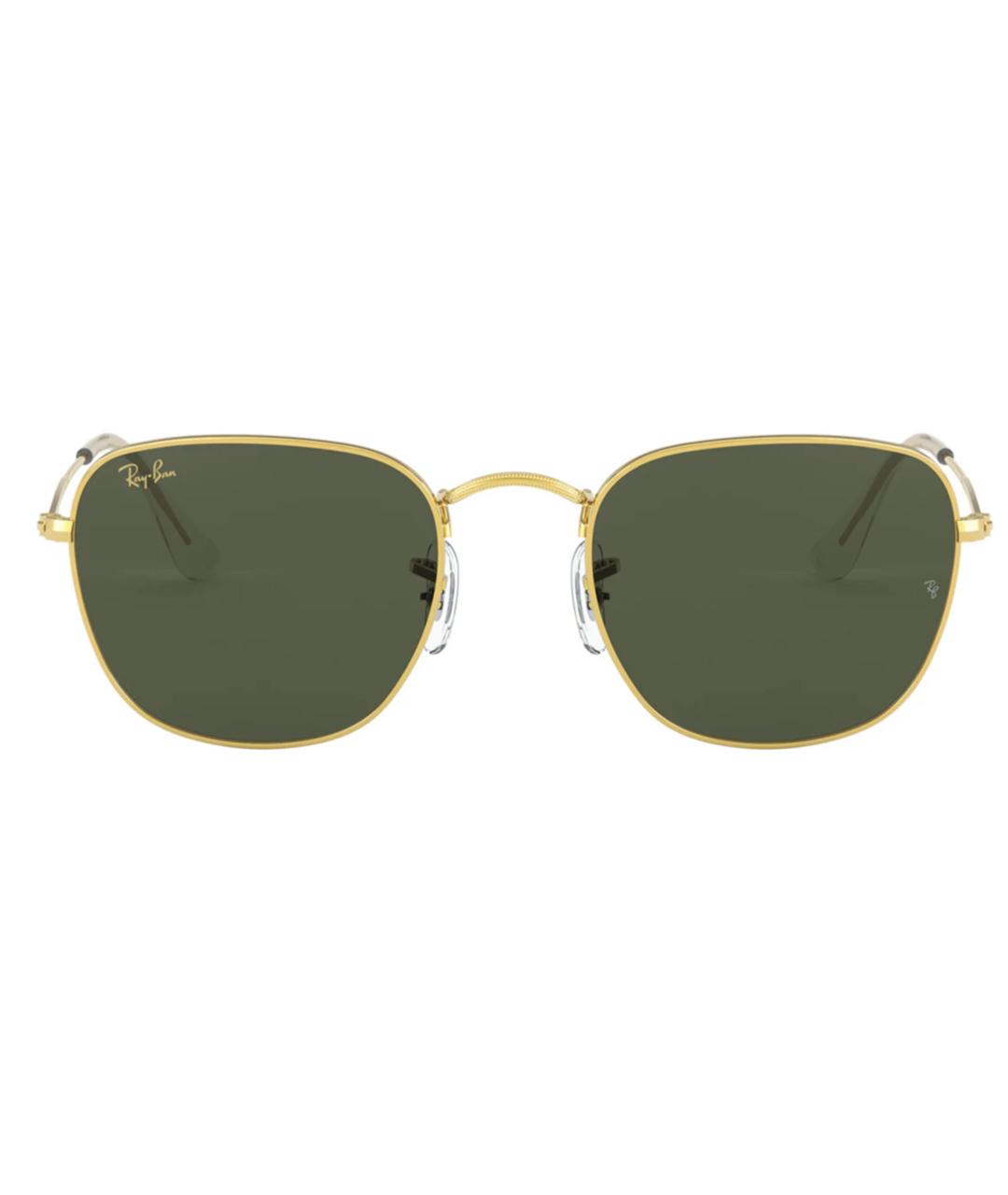 RAY BAN Черные металлические солнцезащитные очки, фото 1