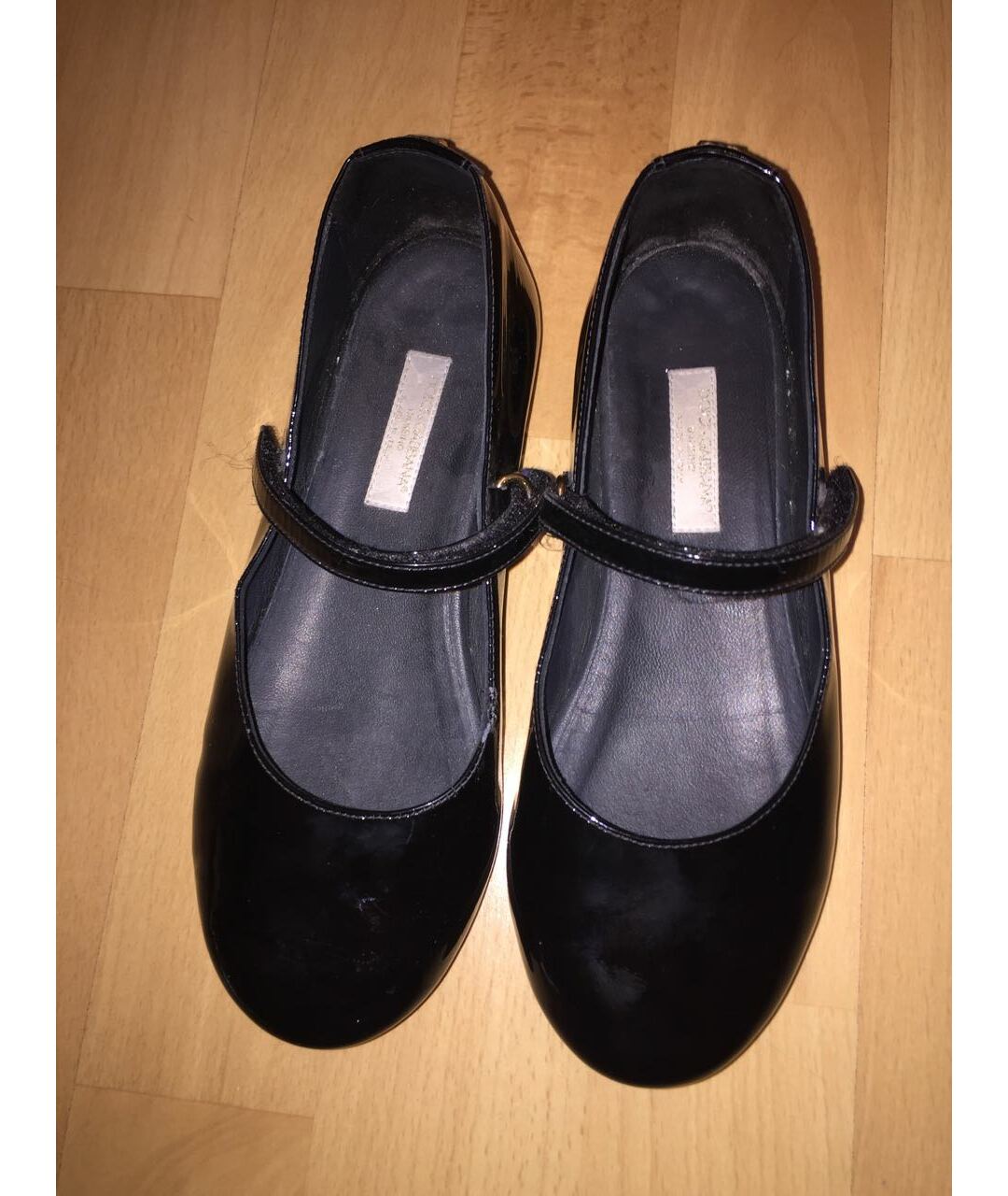DOLCE&GABBANA Черные туфли из лакированной кожи, фото 2