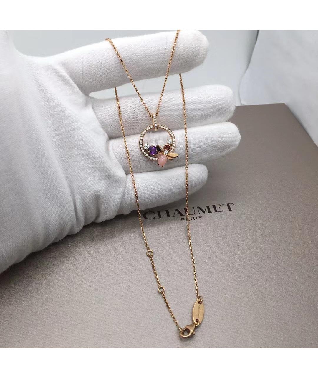 CHAUMET Колье из розового золота, фото 4