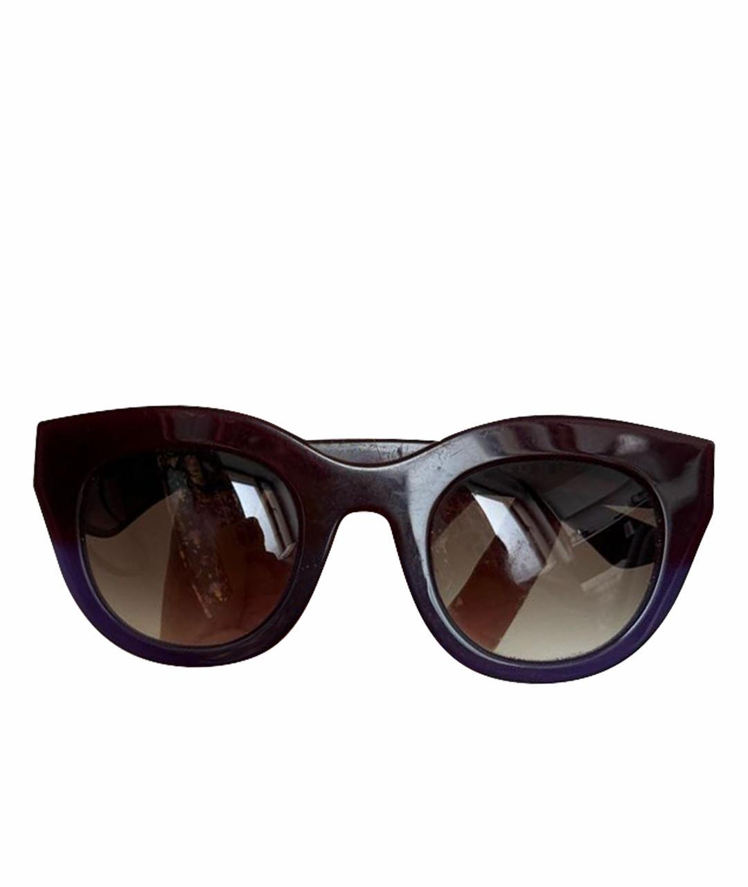 THIERRY LASRY Фиолетовые пластиковые солнцезащитные очки, фото 1