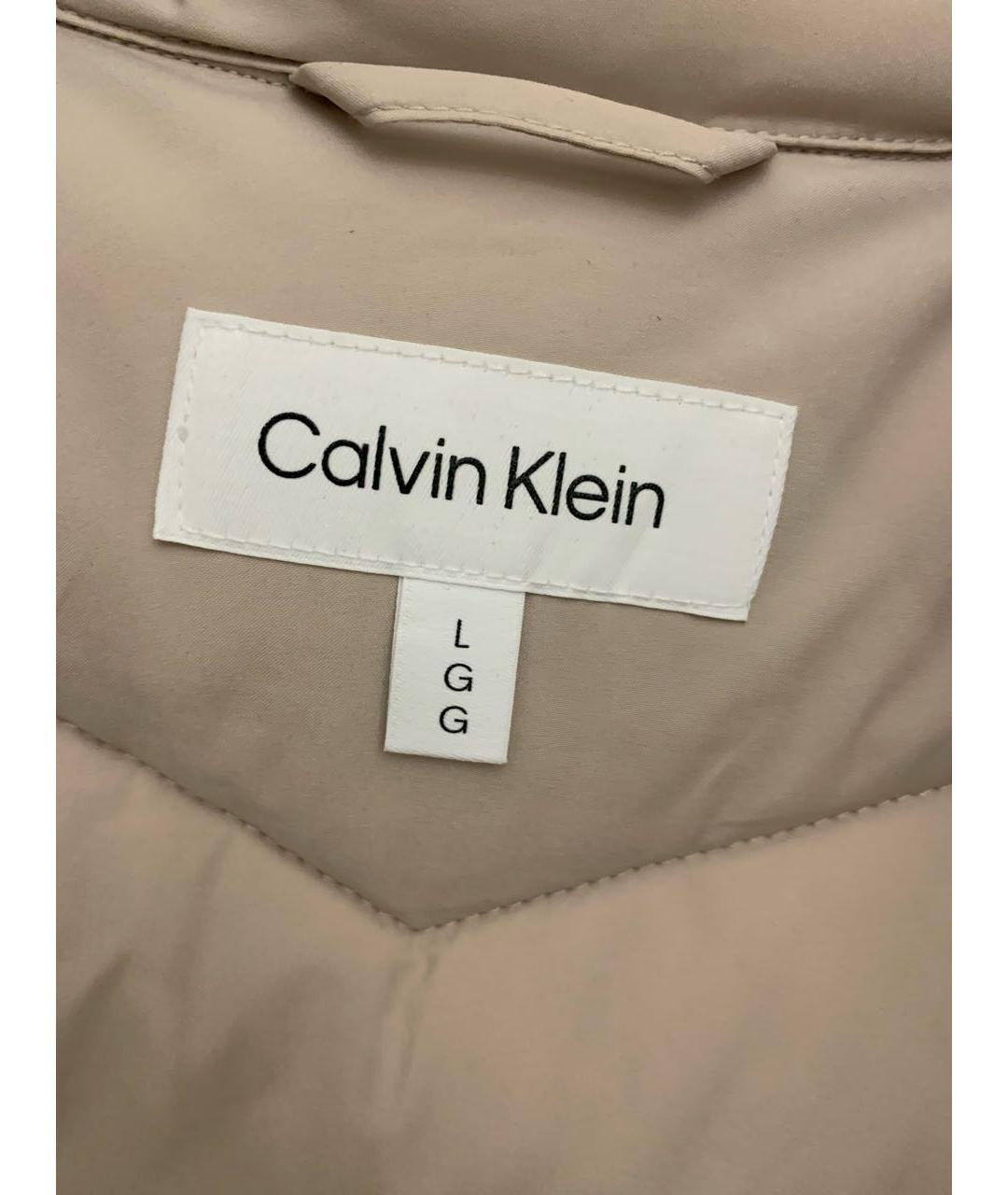 CALVIN KLEIN Бежевая куртка, фото 5