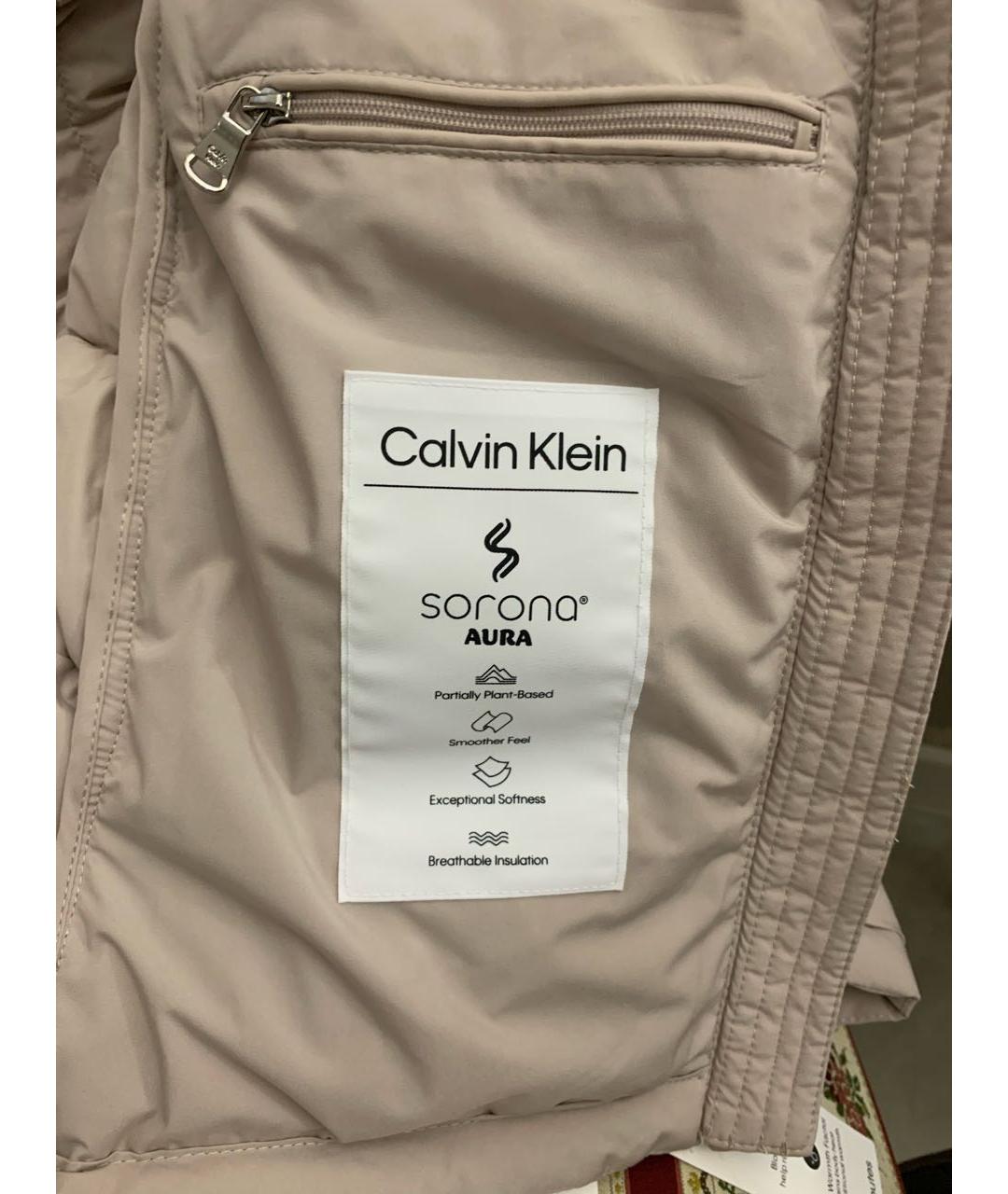 CALVIN KLEIN Бежевая куртка, фото 7