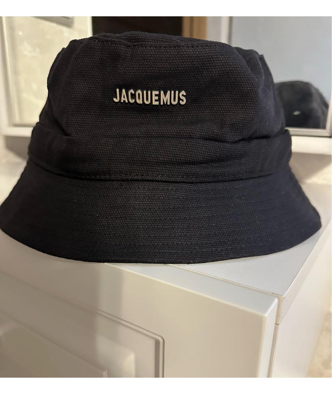 JACQUEMUS Черная панама, фото 3