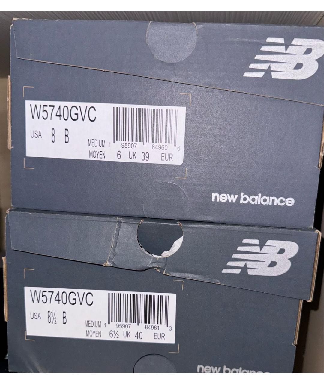 NEW BALANCE Бежевые замшевые кроссовки, фото 7