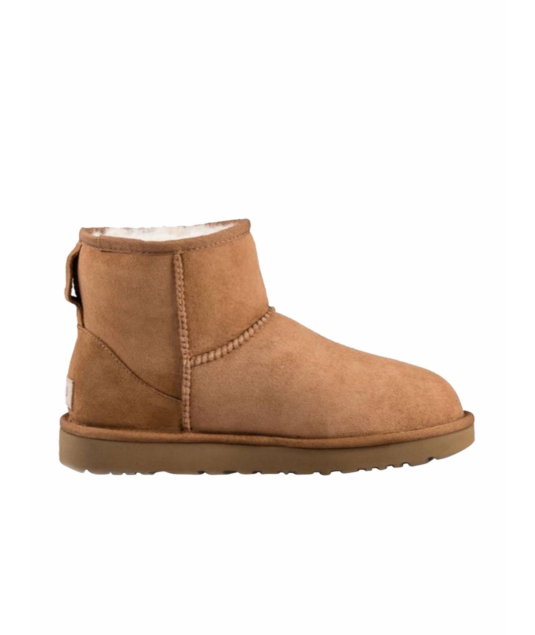 UGG AUSTRALIA Коричневые замшевые ботинки, фото 1