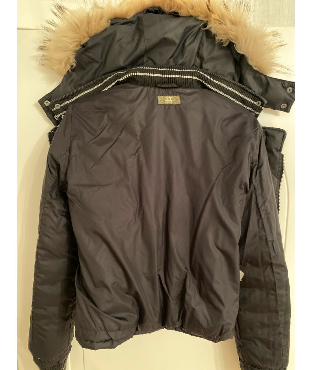 ICEBERG Черная полиамидовая куртка, фото 3