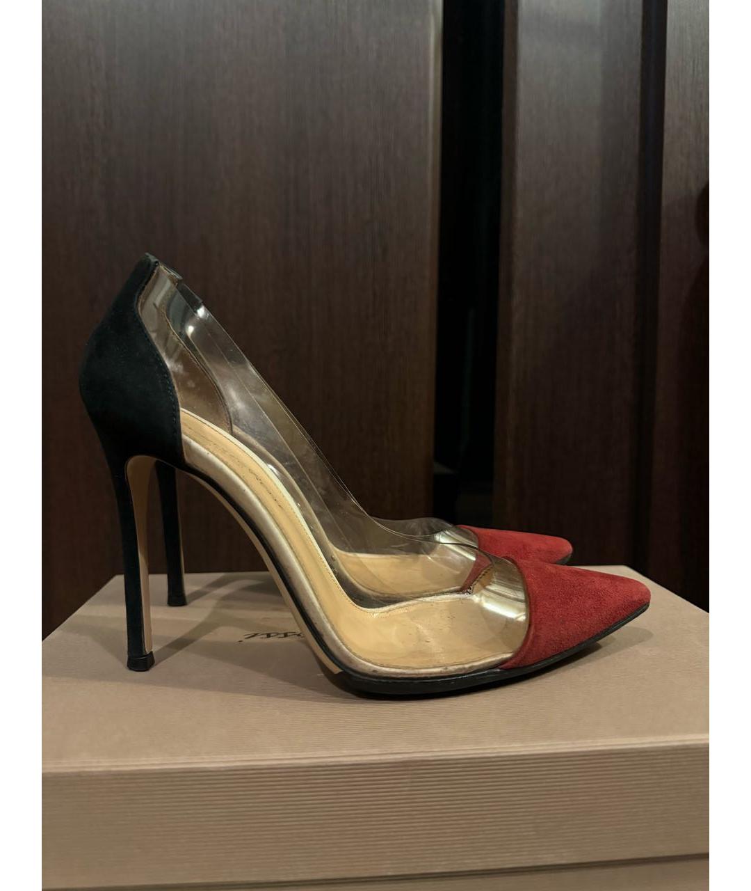 GIANVITO ROSSI Мульти замшевые туфли, фото 5