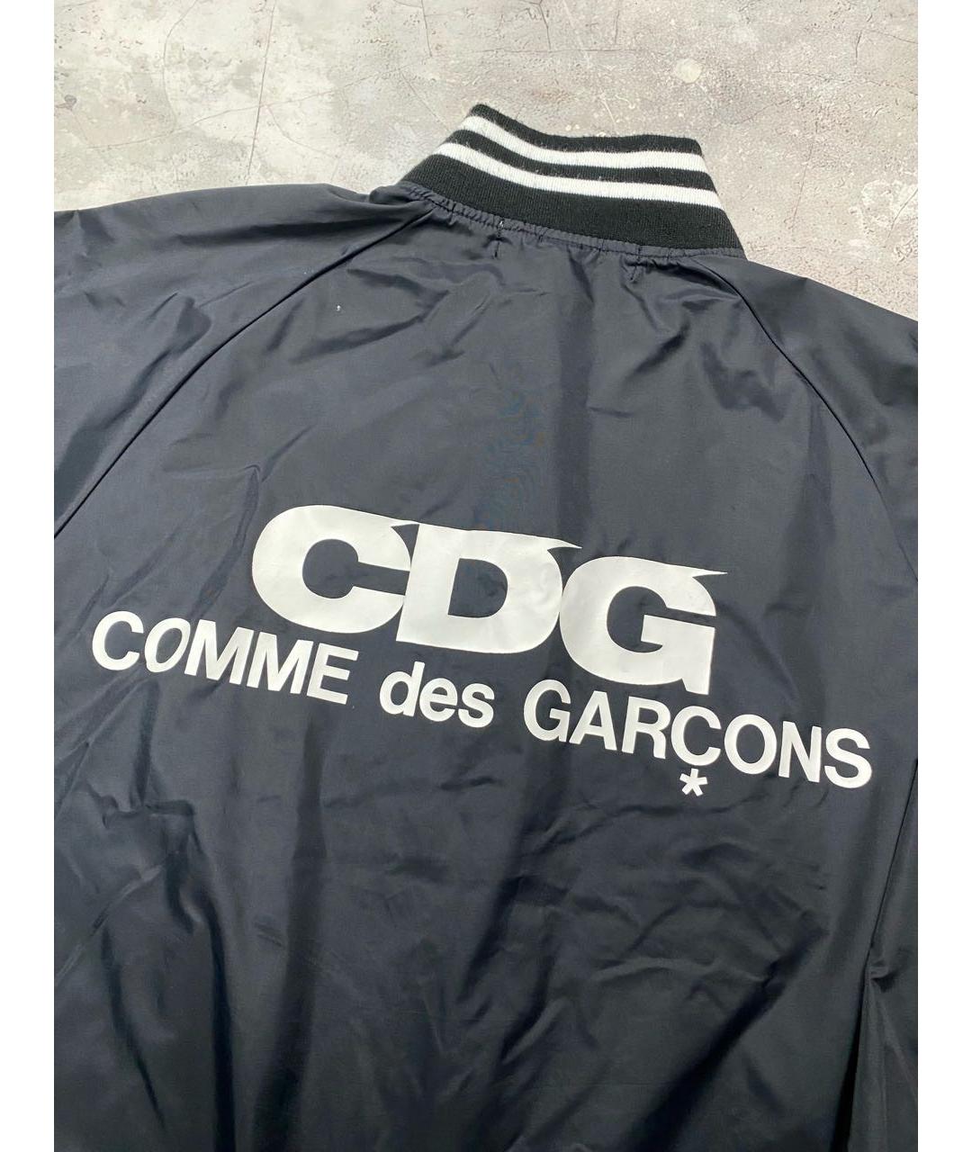 COMME DES GARÇONS Черная полиэстеровая куртка, фото 4