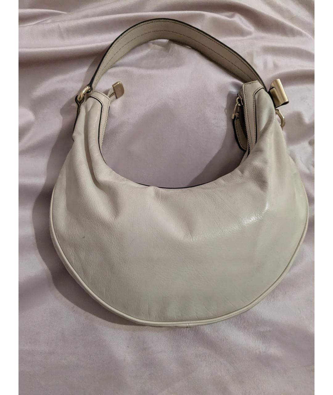 GUCCI Бежевая кожаная сумка через плечо, фото 10
