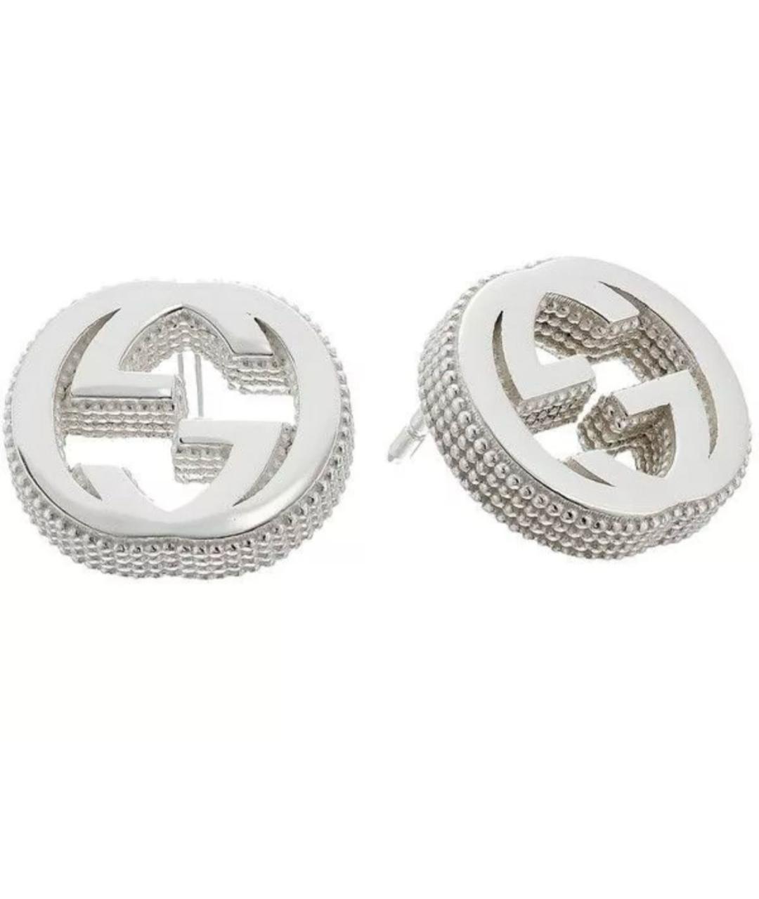 GUCCI Серебряные серебряные серьги, фото 2